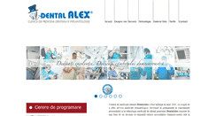 Desktop Screenshot of dentalalex.ro